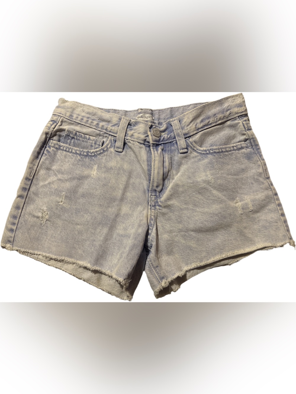 Old Navy Light Blue Denim Cutoff Shorts